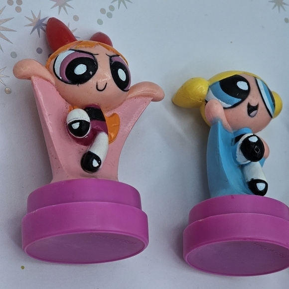 Vintage The Powerpuff Girls Self-Inking Action Stampers - Picture 2 of 10